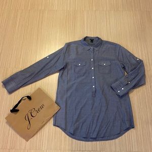 JCrew Tunic- Size Medium Grey